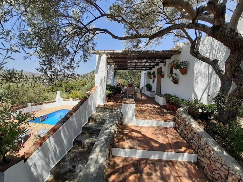 Cortijo Tipico Andaluz En La Sierra Cerca De Frigiliana De Nerja Y De Las Playas Exterior foto
