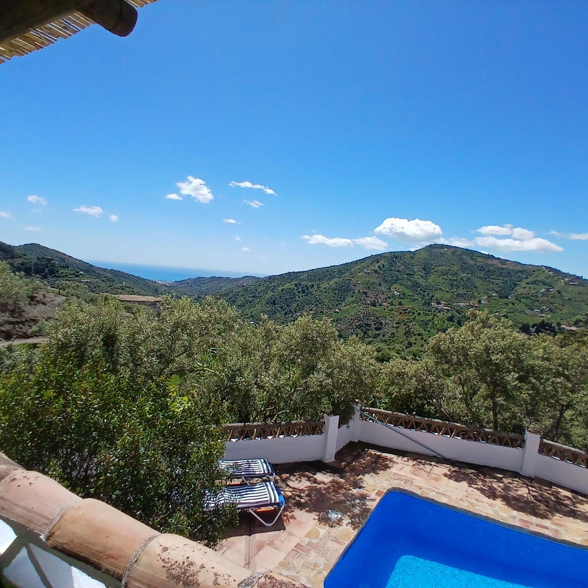 Cortijo Tipico Andaluz En La Sierra Cerca De Frigiliana De Nerja Y De Las Playas Exterior foto